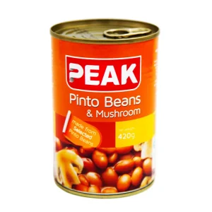 پیک-کنسرو (لوبیا چیتی با قارچ)-420 گرمی