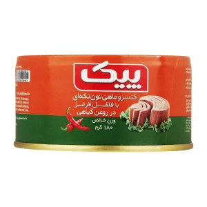 پیک-کنسرو ماهی تون (فلفل)-180 گرمی