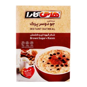 هاتی کارا-جو دو سر پرک (اوتمیل)(کشمش وشکر قهو)-200