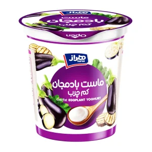 هراز-ماست طعم دار (بادمجان)-750 گرمی