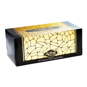 اکتیو-دستمال کاغذی (جعبه ای) (لاکچری)-300 برگ