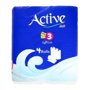 اکتیو-دستمال کاغذی (لوله ای)-4 عددی