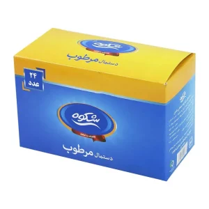 شکوه-دستمال مرطوب-24 عددی