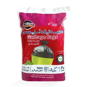 پترو کلین-کیسه زباله (آسان مصرف) (بزرگ)-20 عددی
